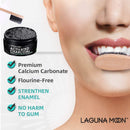Activated Charcoal Natural Teeth Whitening Powder with Bamboo Brush by Lagunamoon- No Hurt on Enamel or Gum, Alternative to Toothpaste, Strips, Kits, Gels, Upgrade 2021 Formula, 50g/1.76oz Lagunamoon