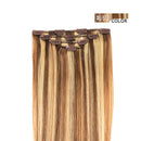 20" Clip in Hair Extensions Remy Human Hair for Women - Silky Straight Long Human Hair Clip on Extensions 75grams 4pieces