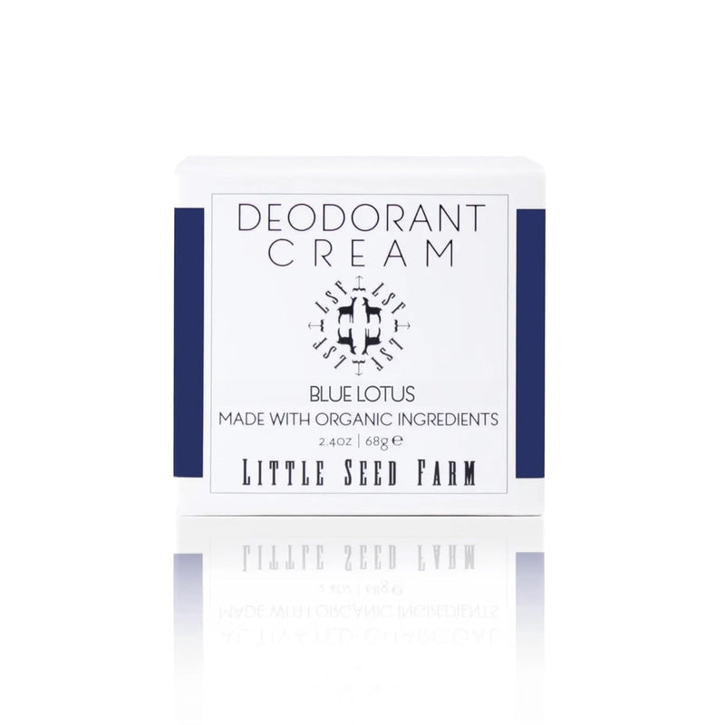 Little Seed Farm All Natural Deodorant Cream, Aluminum Free Activated Charcoal Deodorant for Women or Men - Cedar Vanilla, Net Wt. 2.4oz | 68g Infinity Warehouse