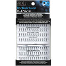 Ardell False Eyelashes Knot-Free Individuals Long Black, 6-Pack (contains 6 packs of lash trays with 56 Individual Lashes each) Ardell