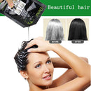 10 PCS Dexe Black Hair Shampoo Instant Hair Dye for Men Women Black Color - Simple to Use - Hair Dye Permanent - Last 30 days - Natural Ingredients, Black Hair Dye Shampoo Great Choice for Woman&Man ECOFAN