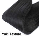 Pre stretched Braiding Hair Extensions Easy Braid Hair 26inch 8 Packs Pre-stretched Braiding Hair for Braiding Yaki Texuture Crochet Hair Extensions (26inch,1B) Royal Collection