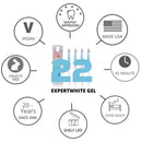 Expertwhite 22% Teeth Whitening Gel (4-Syringes) Professional Dentist Strength. Expertwhite