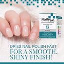 Nail Tek 10-Speed, Polish Drying Drops for All Nail Types, 0.5 oz, Value 4-Pack Nail Tek