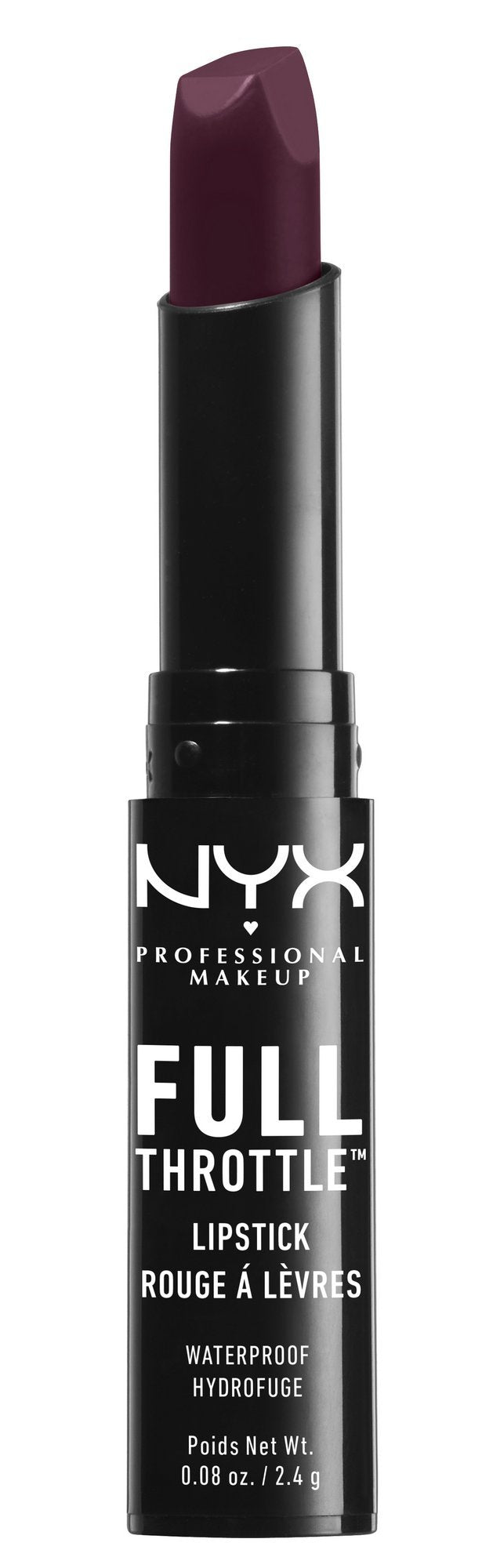 NYX Cosmetics Full Throttle Lipstick Night Crawler NYX PROFESSIONAL MAKEUP