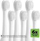 Made by Dentists Kids Electric Toothbrush - Rechargeable Vibrating Toothbrush with Timer, Includes 6 Replacement Heads, Gently Cleans Teeth, Kid & Toddlers Age 2+, Monster Infinity Warehouse