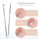 7 In 1 Pimple Blackhead Remover Extractor Tool Kit, Teenitor Professional Safe Treatment For Zit Popper White Head Acne Blemish Comedone Removing For Nose Face Skin Teenitor
