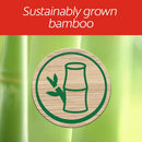 Colgate Charcoal Bamboo Toothbrushes, Eco Friendly Natural Bamboo Handle, Soft, 4 Count Colgate
