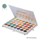 Eyeshadow Palette Matte Eyeshadow Pallet Pigmented Shades Makeup Palette Set Shimmer Foils Eye Makeup Long Lasting Palette of Shades 35 Colors Waterproof and Sweatproof MYUANGO