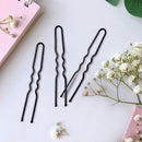 U Shaped Hair Pins, IKOCO 80pcs of Bun Hair Pins for Women Girls with Storage Box(2.4 Inch) IKOCO