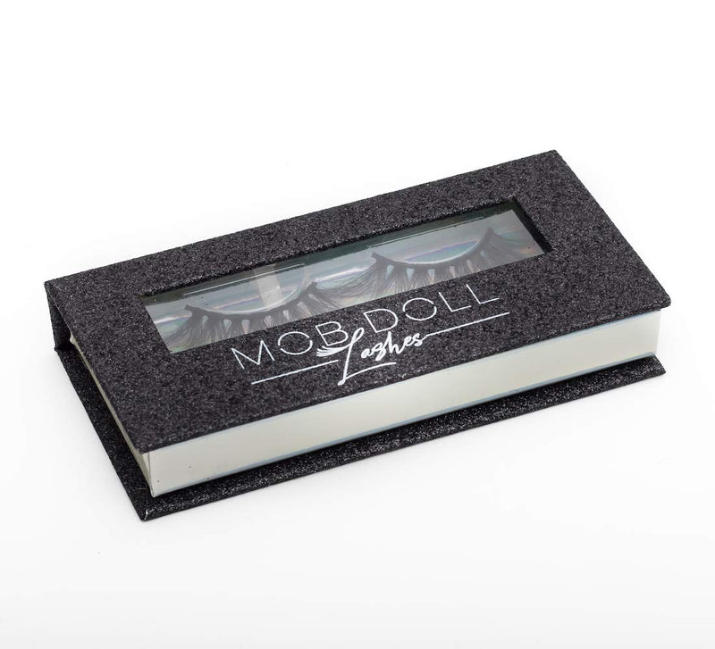 3D False Dramatic Eyelashes – 100% Mink Long Eyelashes Strips – Super-Long Siberian Mink Fur – Comfortable and Easy to Apply – Ultra-Fluffy High Volume – Reusable Up to 15 Wears (3D86) Mob Doll Lashes