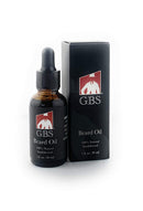 GBS Beard and Mustache Kit - Wash, Oil Comb, Brush & 3 pack of mustache comb great for Travel, Home and Gym G.B.S