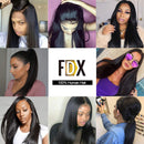 FDX Straight Human Hair Bundles 24 26 28 Inch Brazilian Virgin 100% 10A Unprocessed Straight Hair Bundles Human Hair Bundles Weave Extensions Natural Color 24 26 28 Inch FDX Store