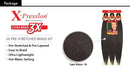 MULTI PACK DEALS! Outre Braids X-Pression Kanekaion 3X Pre Stretched Braid 42" (3-PACK, 1B) x-pression