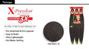 MULTI PACK DEALS! Outre Braids X-Pression Kanekaion 3X Pre Stretched Braid 42" (3-PACK, 1B) x-pression