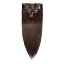 Hairro Clip in Hair Extensions 100% Human Hair Thin