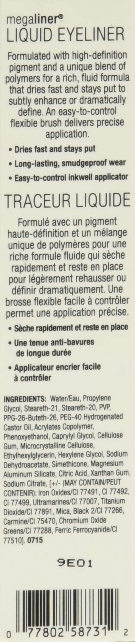 Wet n Wild MegaLiner Liquid Eyeliner Blue Voltage Blue wet n wild