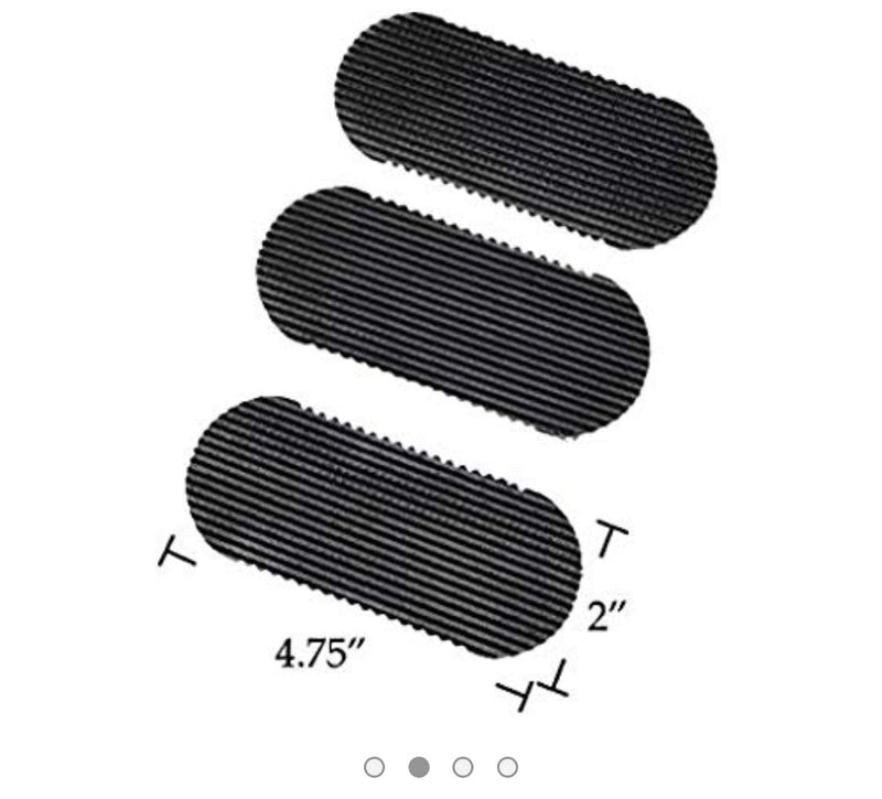 HAIR GRIPPERS BUNDLE PACK 8PCS for Men and Women - Salon and Barber, Hair Clips for Styling, Hair holder Grips BLACK HAIR GRIPPERS Store