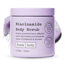 frank body Niacinamide Body Scrub | Fights Breakouts & Dryness | Exfoliating Body Scrub | Berry Extracts & Green Tea | Berry Scent | Vegan & Cruelty Free | 250g / 8.82 oz Infinity Warehouse
