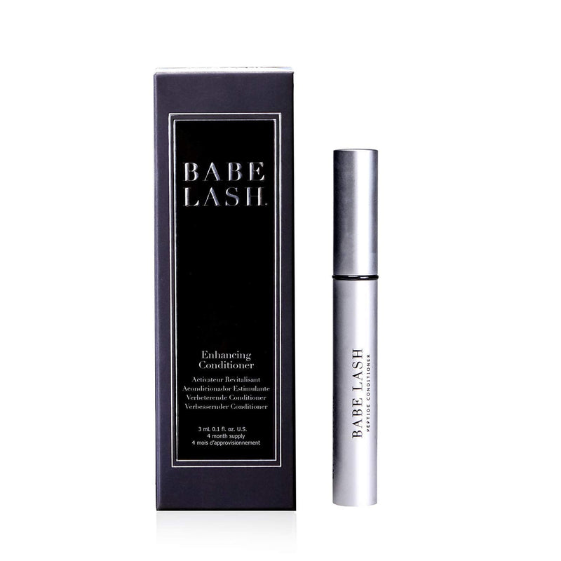 Babe Lash Enhancing Conditioner - Conditioning Serum for Eyelashes, with Peptides and Biotin, Companion to Essential Lash Serum, 3mL, 4-month Supply Babe Lash