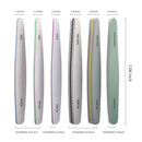 Nail Files, MORGLES Emery Boards Nail File Professional Grit Nail File Pack for Acrylic/Natural/Gel Nails (100/150/180//220/240/280/1000/4000 Grit) MORGLES