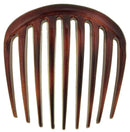 Camila Paris CP2431 French Hair Side Comb Small 3 inch Tortoise Shell, Flexible Durable Cellulose Hair Combs, Strong Hold Hair Clips for Women, No Slip Styling Girls Hair Accessories Made in France Camila