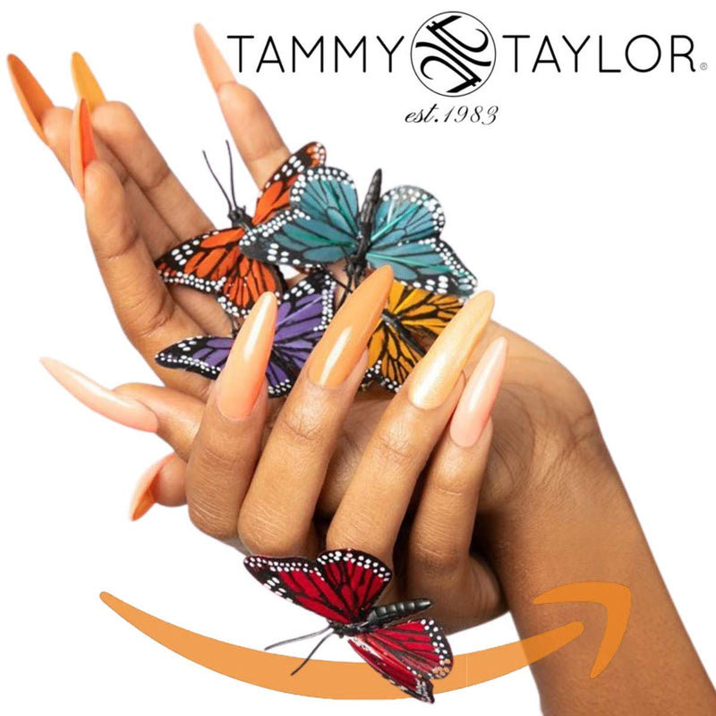 Tammy Taylor Nail Plump | Nail Growth Treatment for Strong, Healthy Natural Nails | Brush-On Nail Strengthener Base Coat Gel | Helps Prevent Nail Biting, Breakage and Brittle Nails Tammy Taylor