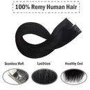 Hairro Tape in Hair Extensions 18 Inch Long Straight Human Hair