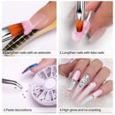 Modelones Acrylic Powder Candy Color Set 12 Color Professional Polymer Colorful Set No Nail Lamp Needed modelones Store