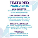 Bruise Busting Treatment Cream, For Those Who Bruise Easily, With Arnica Butter, Lavender and Turmeric, All Natural, 4 oz, By Diva Stuff Diva Stuff