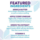 Bruise Busting Treatment Cream, For Those Who Bruise Easily, With Arnica Butter, Lavender and Turmeric, All Natural, 4 oz, By Diva Stuff Diva Stuff