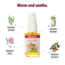 Badger Balm - Damascus Rose Antioxidant Face Oil - Certified Organic,1 oz. Badger