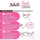 Nad's Facial Hair Removal Cream - Gentle & Soothing Hair Removal For Women - Sensitive Depilatory Cream For Delicate Face Areas, 0.99 Oz (4446) Nad's