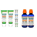 TheraBreath 24-Hour Fresh Breath Toothpaste 4 oz (Pack of 2) and TheraBreath 24 Hour Healthy Gums Periodontist Formulated Oral Rinse, 16 Ounce (Pack of 2) TheraBreath