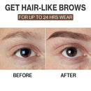 iMethod Eyebrow Pen - Upgrade Eyebrow TattooPen, Eyebrow Makeup, Long Lasting, Waterproof and Smudge-proof, Dark Brown iMethod