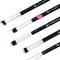 Under Eye Concealer Brush - Beauty Junkees Mini Flat Top Kabuki with Synthetic Bristles for Concealing, Blending, Setting, Buffing with Powder, Liquid, Cream Cosmetics, Vegan Makeup Brushes Beauty Junkees