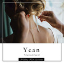 Yean Wedding Hair Vine Rhinestone Bridal Hair Piece Fashion Hair Accessories for Women and Girls(5.9in/15cm) (Silver) Yean