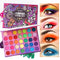 EYESEEK Colorful Eyeshadow Palette High Pigmented Makeup Palette Matte And Shimmer Glitter Eyeshadow Waterproof Long Lasting Eye Shadow Palette EYESEEK