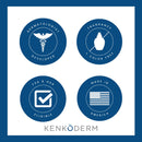 Kenkoderm Psoriasis Mineral Salt Soap with Argan Oil & Shea Butter 4.25 oz (4 Bars) | Dermatologist Developed | Fragrance + Color Free Kenkoderm Store