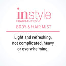 Instyle Fragrances | Body & Hair Mist | Caribbean Coconut Scent | With Panthenol | CLEAN, Vegan, Paraben Free, Phthalate Free | Premium 8 Fl Oz Spray Bottle Instyle Fragrances