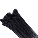 24" Dreadlock Extension Ombre For Hip-Hop Synthetic Heat Resistant Faux Locs Dread Reggae Extension Twist Braiding Faux Locs Crochet For Man Women (15strands/3packs,black to dark grey) S-noilite Store