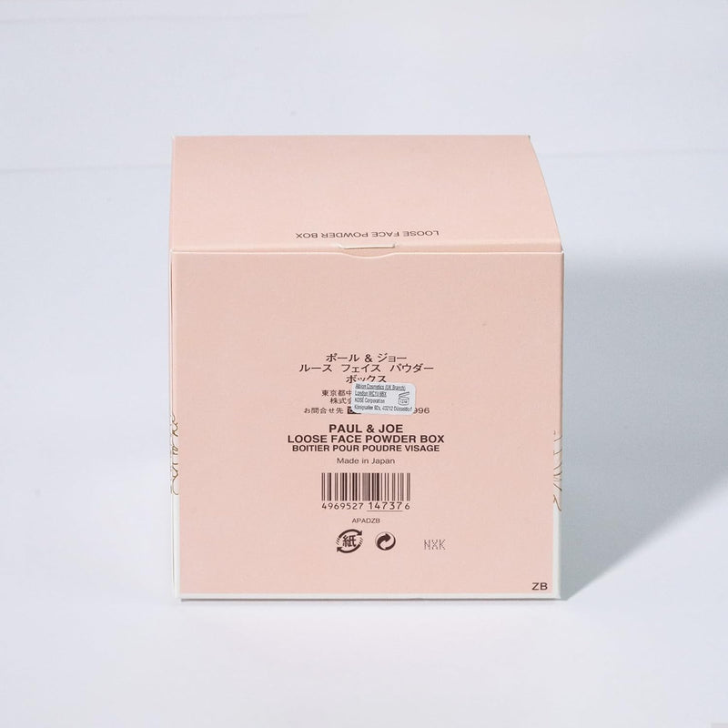 Paul & Joe Loose Powder Box + Puff - Refill Sold Separately, All-Day Lightweight Powder, Translucent Skin, Covers Pores, Absorbs Excessive Sebum, Creates Airy and Velvety Skin Infinity Warehouse