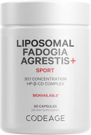 Codeage Liposomal Fadogia Agrestis 600mg Supplement - Fadogia Agrestis 30:1 Extract, Vitamin D3, Zinc, Fenugreek, BioPerine Black Pepper - 2-Month Supply - Liposomal Delivery - Non-GMO, 60 Capsules Infinity Warehouse