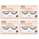 Ardell False Lashes, Naked Lashes 421 with Invisiband, 4 pairs Ardell