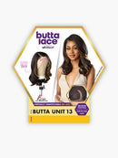 Sensationnel butta lace HD Lace Pre Plucked Virtually Undetectable Wider Parting Ear To Ear Lace BUTTA UNIT 13 (T1B/4) Sensationnel
