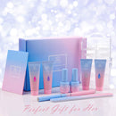 Makartt Jelly Glitter Poly Nail Gel Kit, Pastel Translucent Nail Extension Gel BuilderNail Gels Pink Blue Purple Pastel Gel Colors Nail Enhancement Set for Beginner Nail Technician Makartt