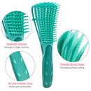 2 Pack Detangling Brush,TsMADDTs Detangler Brush for Hair Textured 3a to 4c Kinky Wavy/Coily/Wet/Dry/Thick/Long/Curly Hair Detangler(Green&Pink) TsMADDTs Store