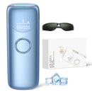 Ubroo Laser Hair Removal for Women, 97.6% Hair Reduction in 2 Session, 5℃ Ice Cooling IPL Hair Removal Device, Hair Removal at Home for Legs Bikini Armpits Facial (Blue) Infinity Warehouse