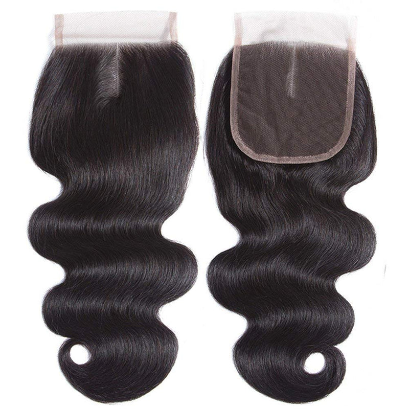 Beauty Princess Body Wave Human Hair 3 Bundles Double Weft 8A Brazilian Hair Bundles (14 16 18+12inch hair) Wingirl Store