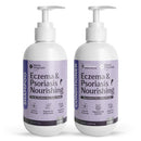 Marie Originals Eczema & Psoriasis Nourishing Shampoo and Conditioner Bundle – Itchy Scalp Relief, Dry Scalp Shampoo & Hydrating Conditioner with Tea Tree, Lavender & Peppermint – 8 oz Each Infinity Warehouse